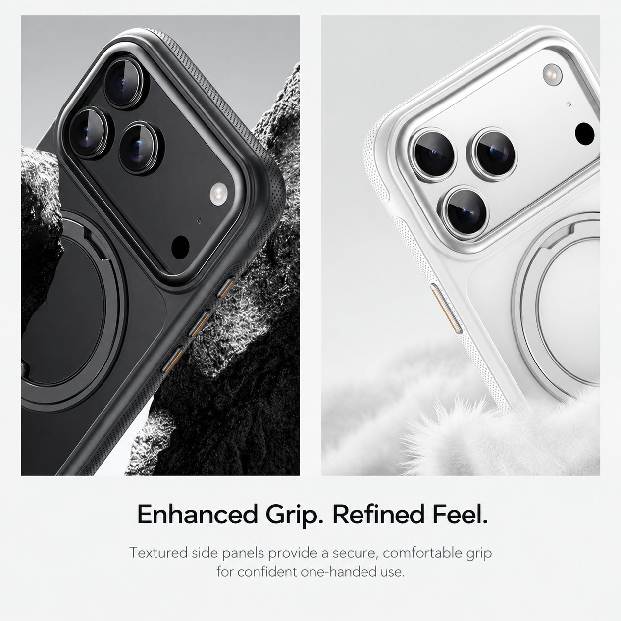 MagSafe iPhone Case with 360° Kickstand