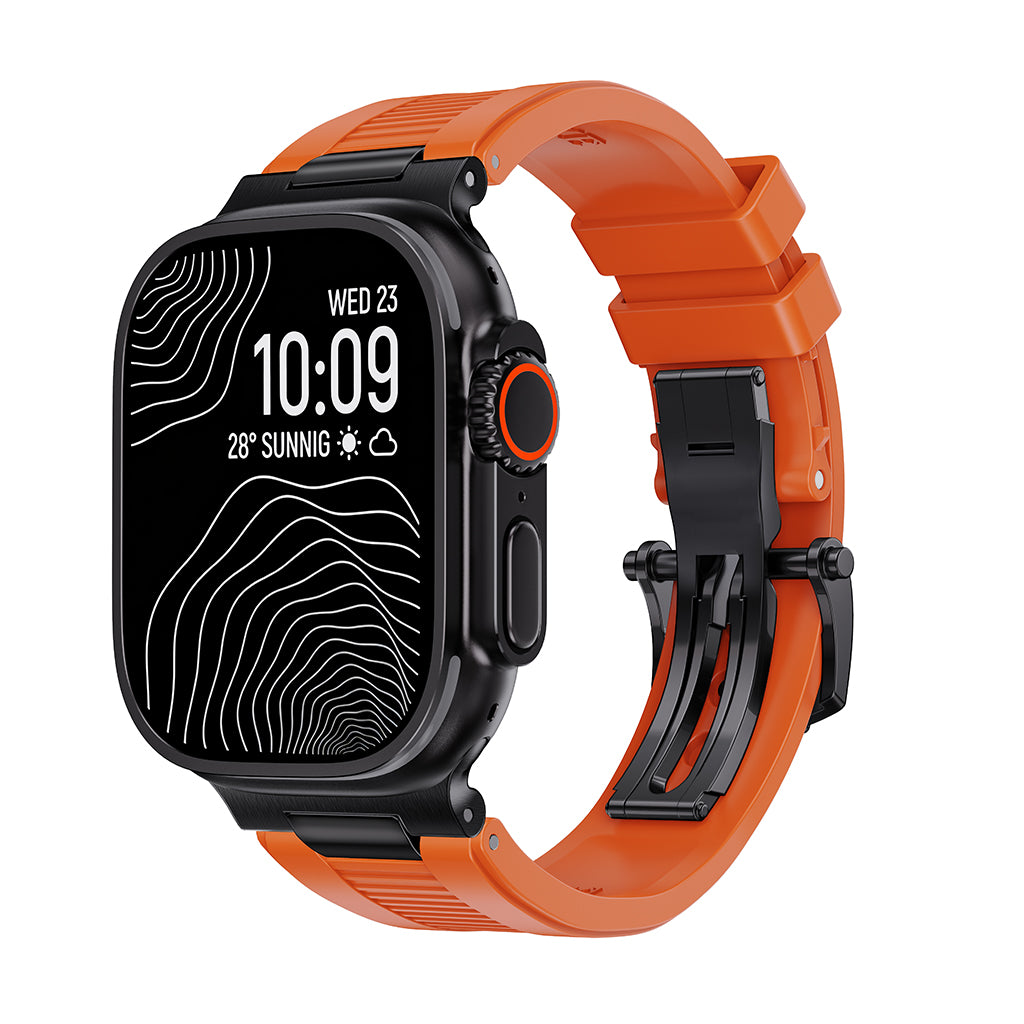 The Chrono-Strata | Premium FKM Apple Watch Band