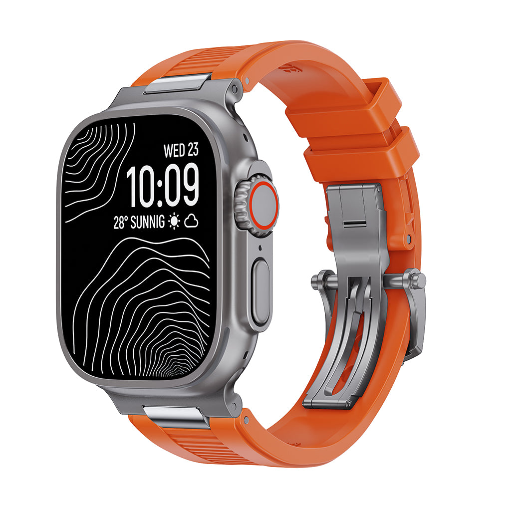 The Chrono-Strata | Premium FKM Apple Watch Band