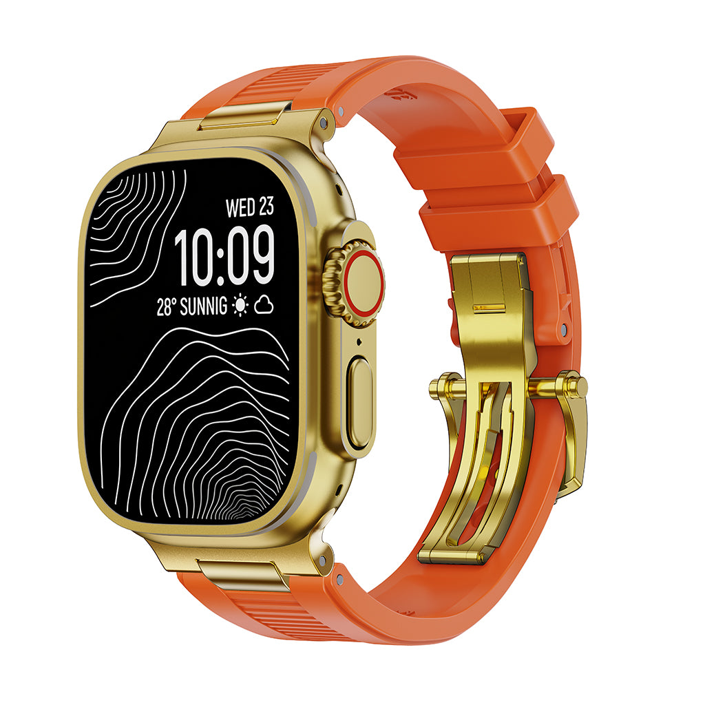 The Chrono-Strata | Premium FKM Apple Watch Band
