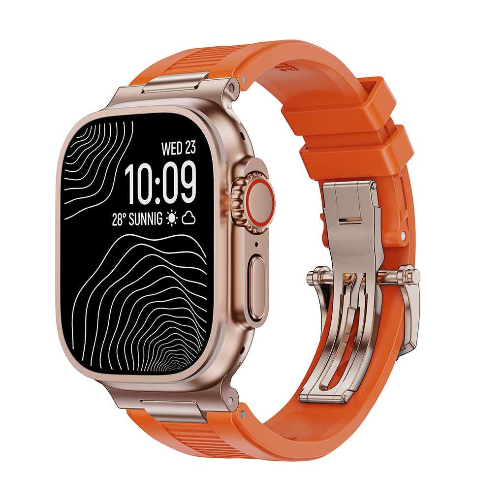 The Chrono-Strata | Premium FKM Apple Watch Band
