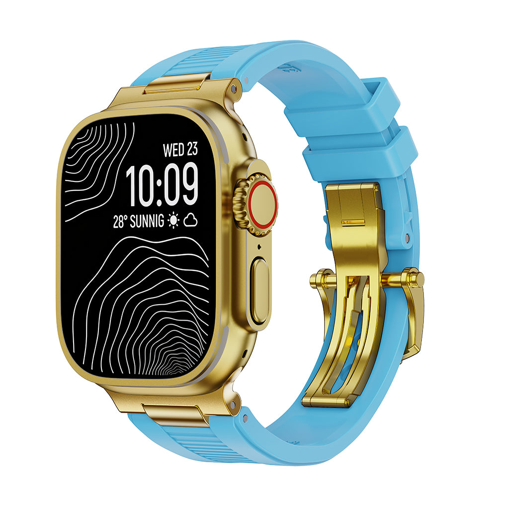 The Chrono-Strata | Premium FKM Apple Watch Band