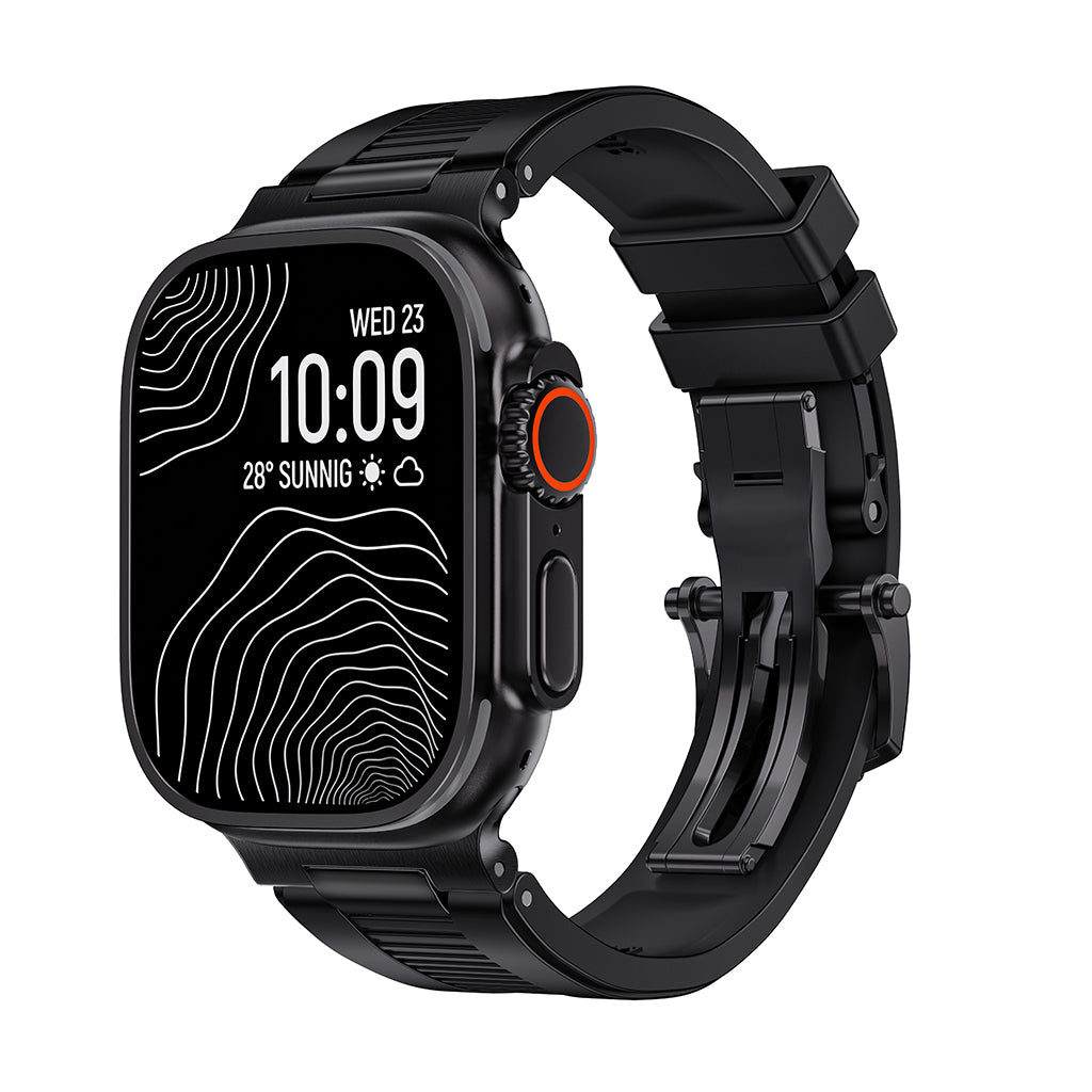 The Chrono-Strata | Premium FKM Apple Watch Band