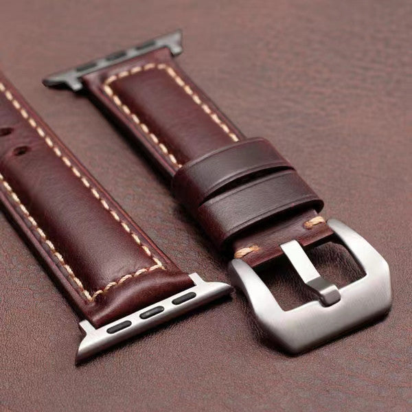 Nappa Leather Band For Apple Watch