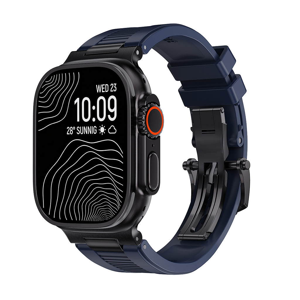The Chrono-Strata | Premium FKM Apple Watch Band