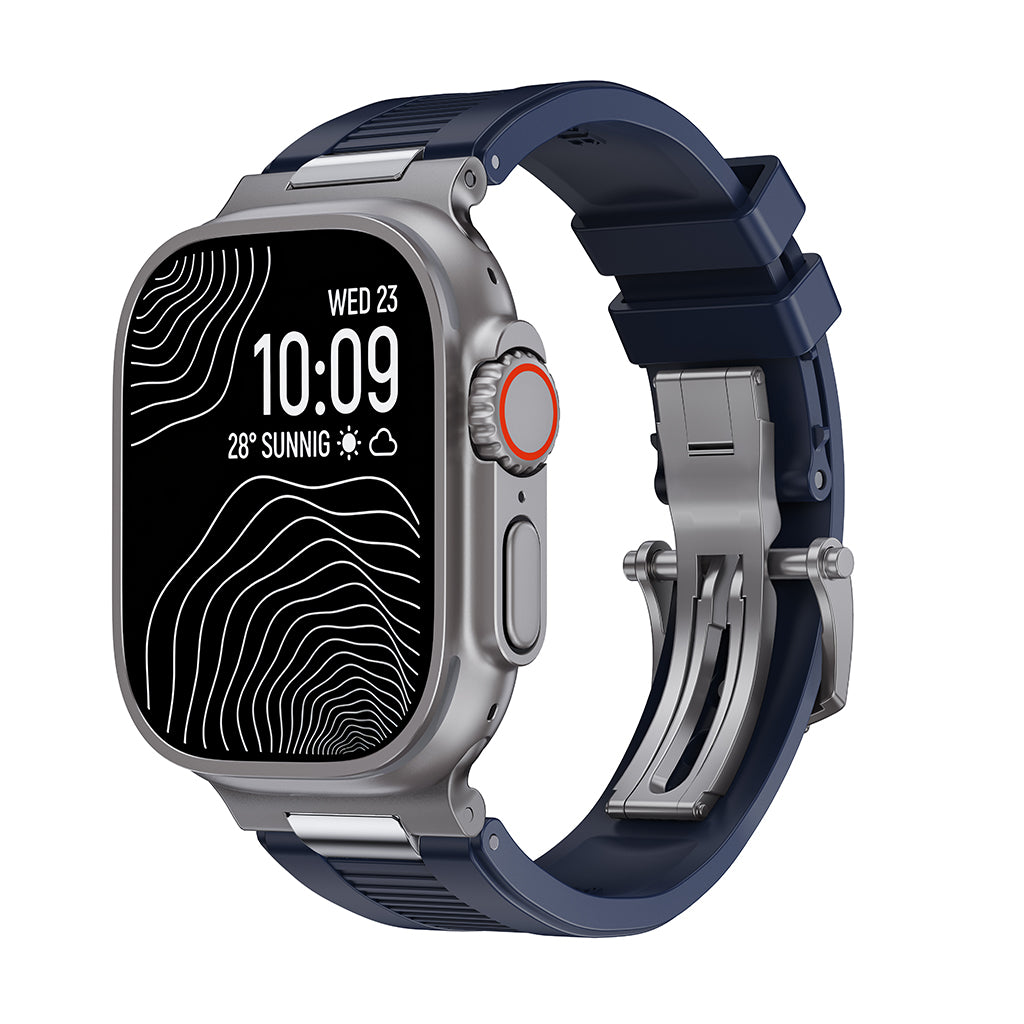 The Chrono-Strata | Premium FKM Apple Watch Band