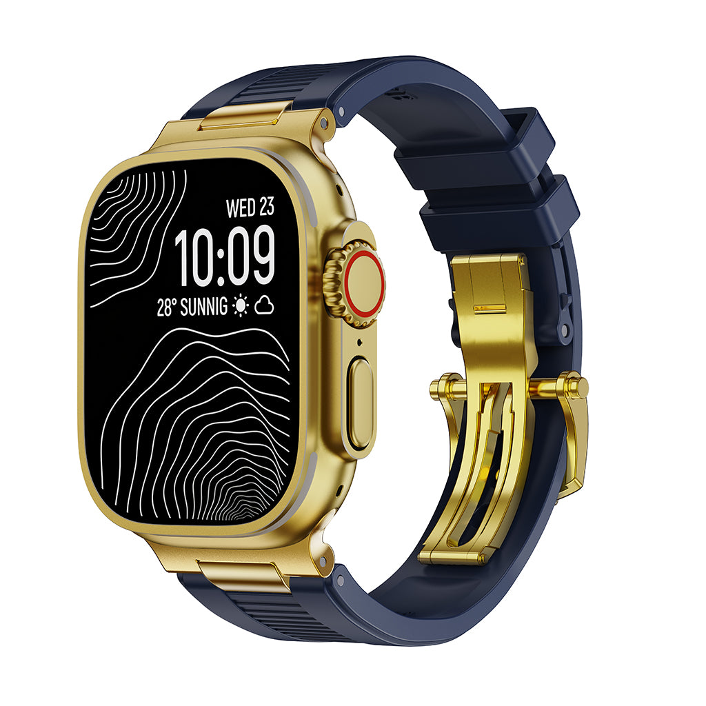 The Chrono-Strata | Premium FKM Apple Watch Band