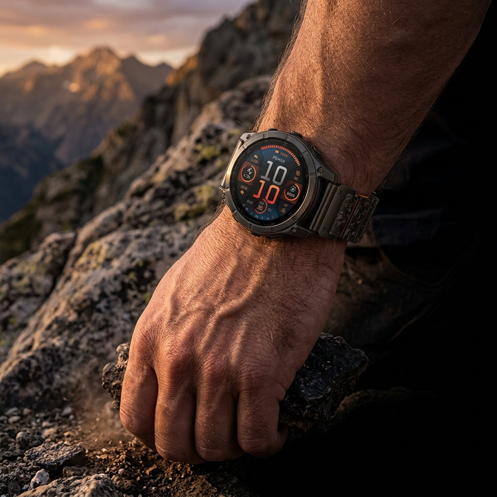 Garmin QuickFit GEMINI Carbon Fiber Band