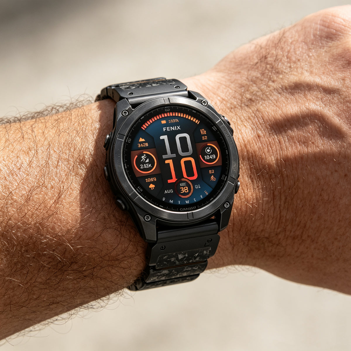 Garmin QuickFit GEMINI Carbon Fiber Band
