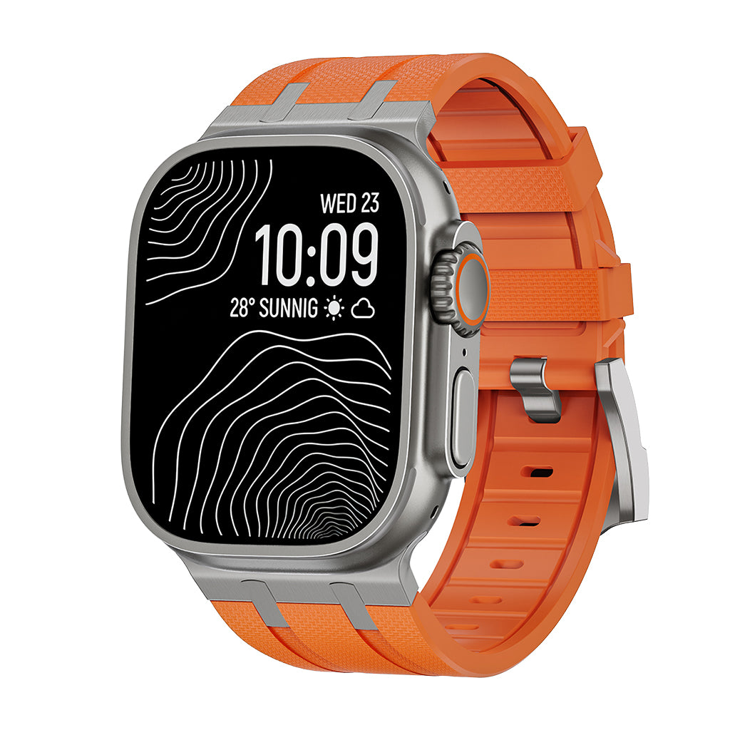 ジャパンテクノロジー フガク (POM) AP-Style FKM Apple Watch Band — The Architect | SEURE