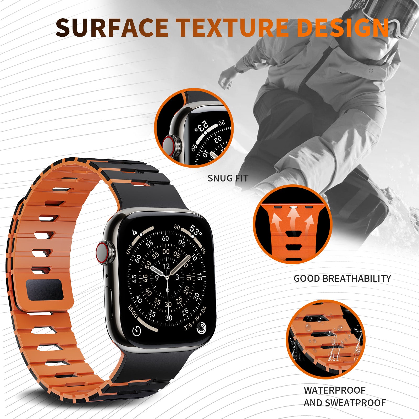 Arc Dual-Tone Sport Apple Watch Band