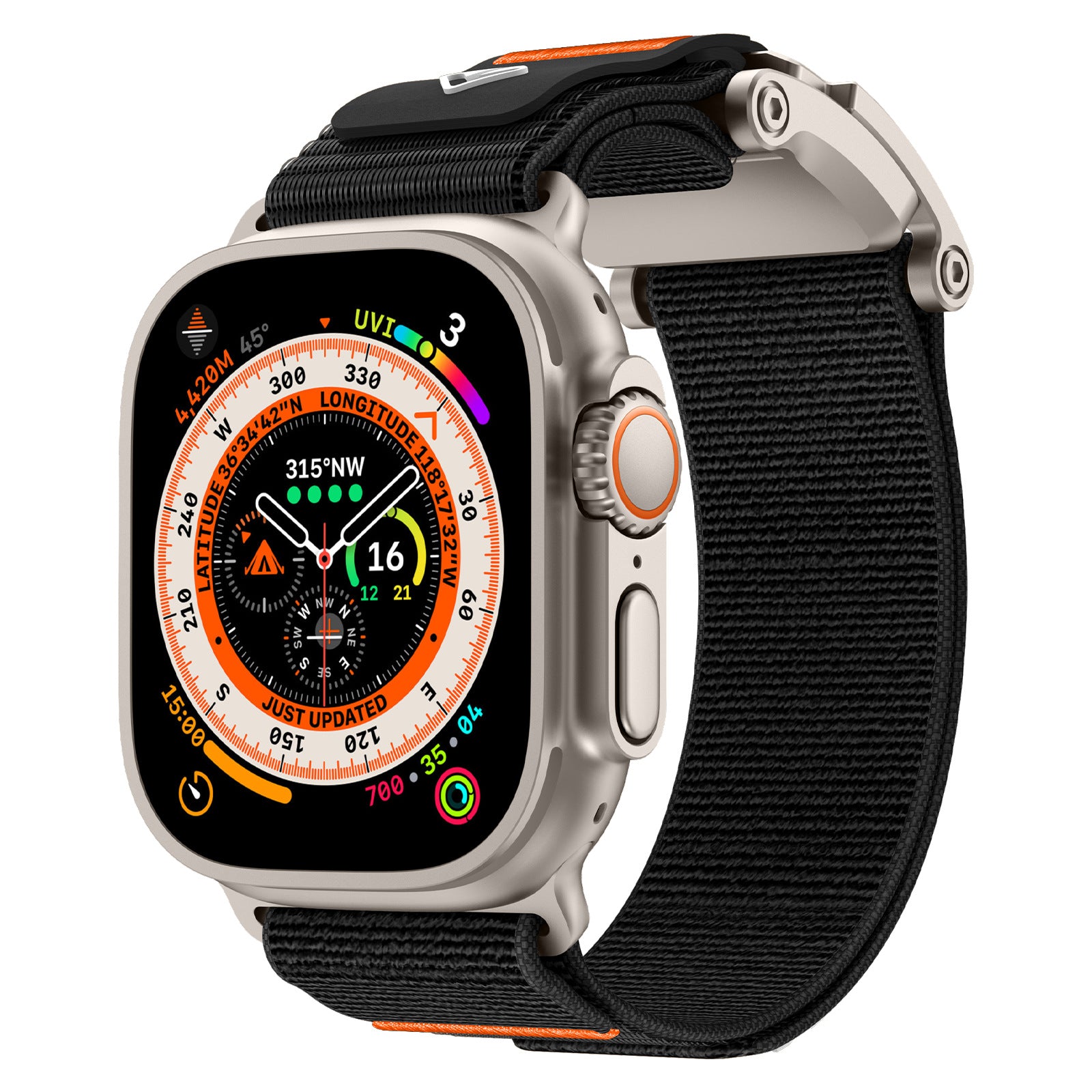 Techwear Tactical Nylon Band For Apple Watch