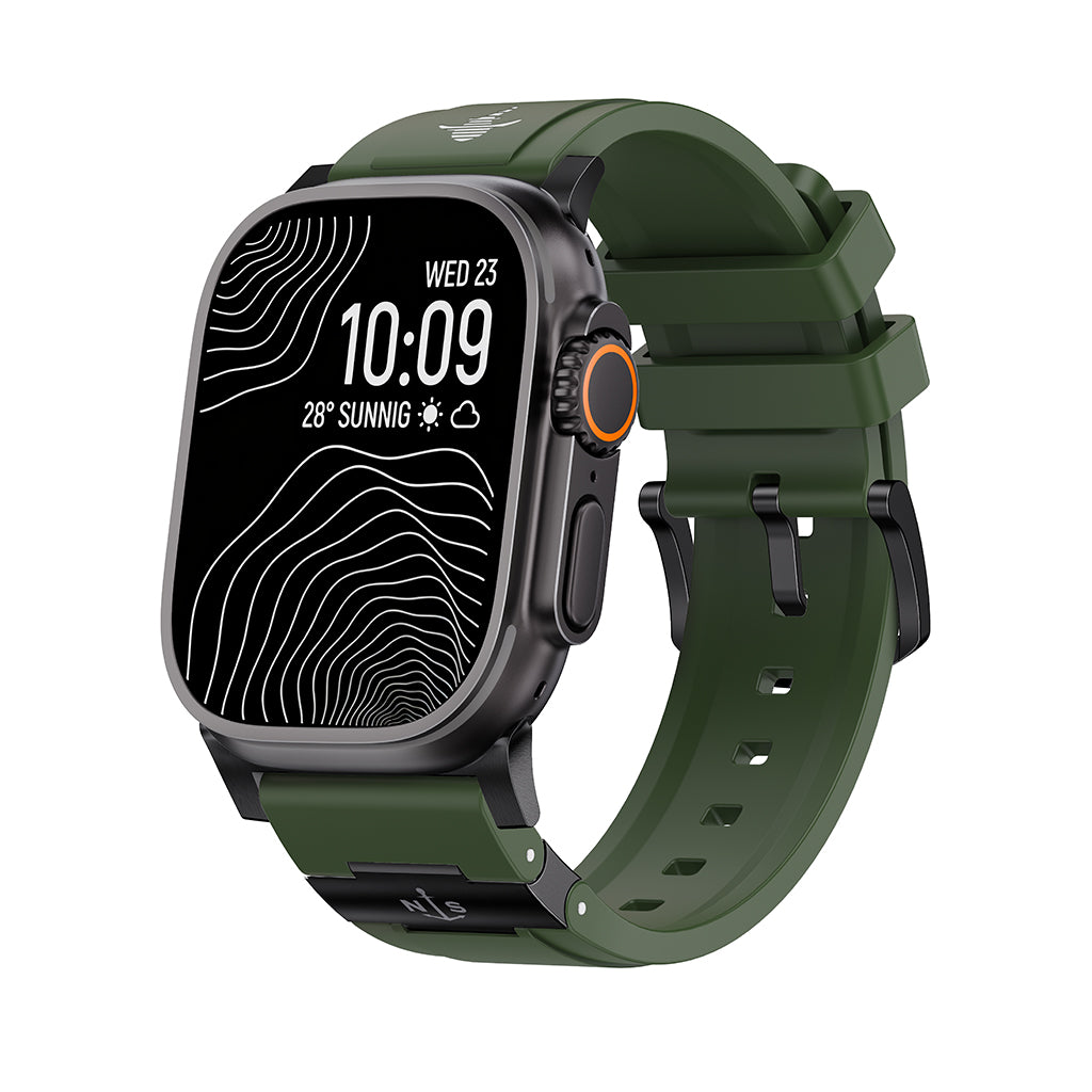 SEURE "The Shark" FKM Fluororubber Watch Band — Classic Edition