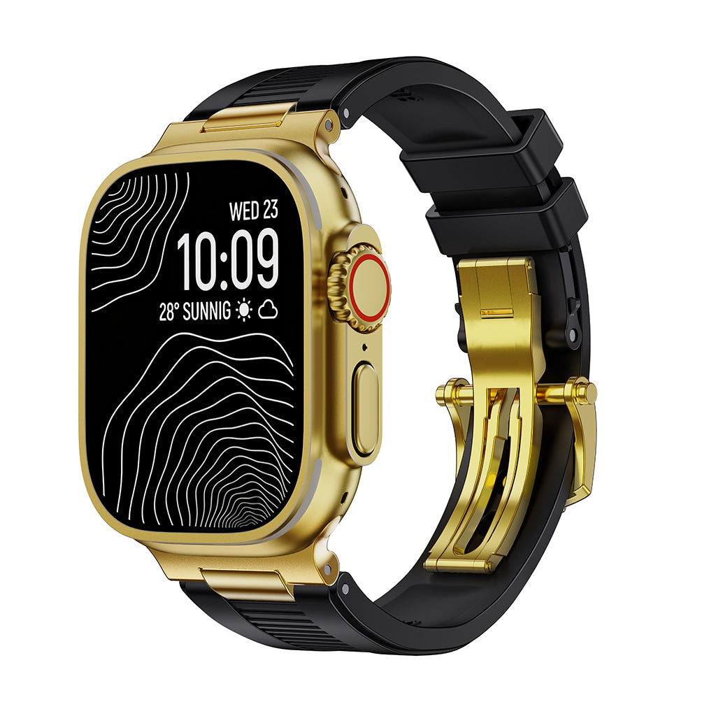 The Chrono-Strata | Premium FKM Apple Watch Band