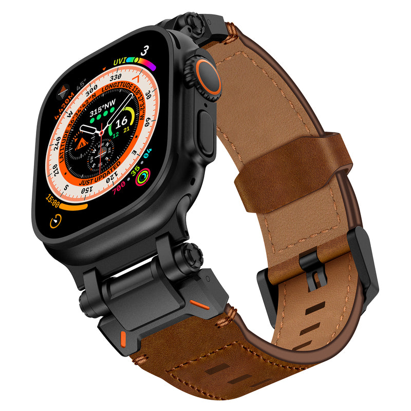 Explorer Crazy Horse Leather Band For Apple Watch