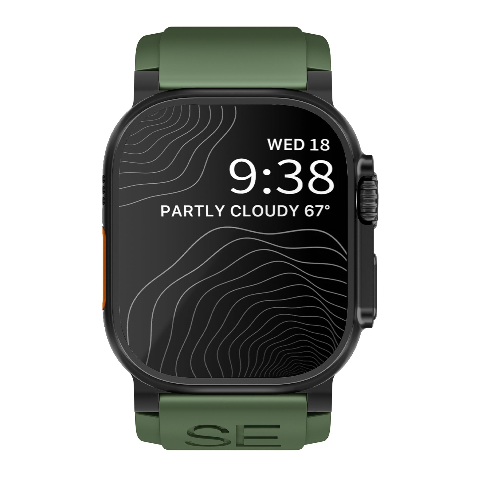 Ultra-Wide Sports Band For Apple Watch Ultra
