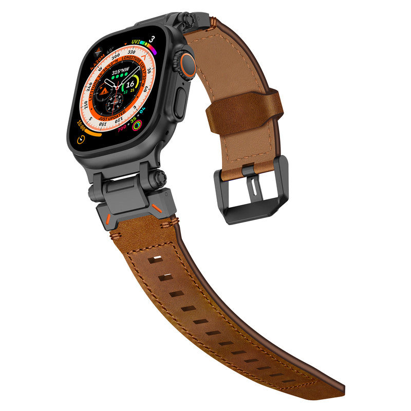 Explorer Crazy Horse Leather Band For Apple Watch