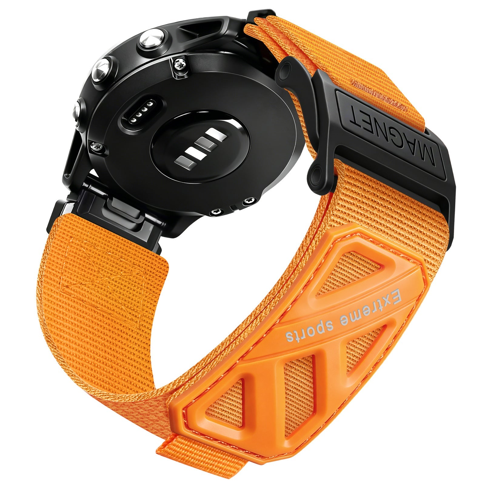 Extreme Nylon Magnetic Garmin Watch Band
