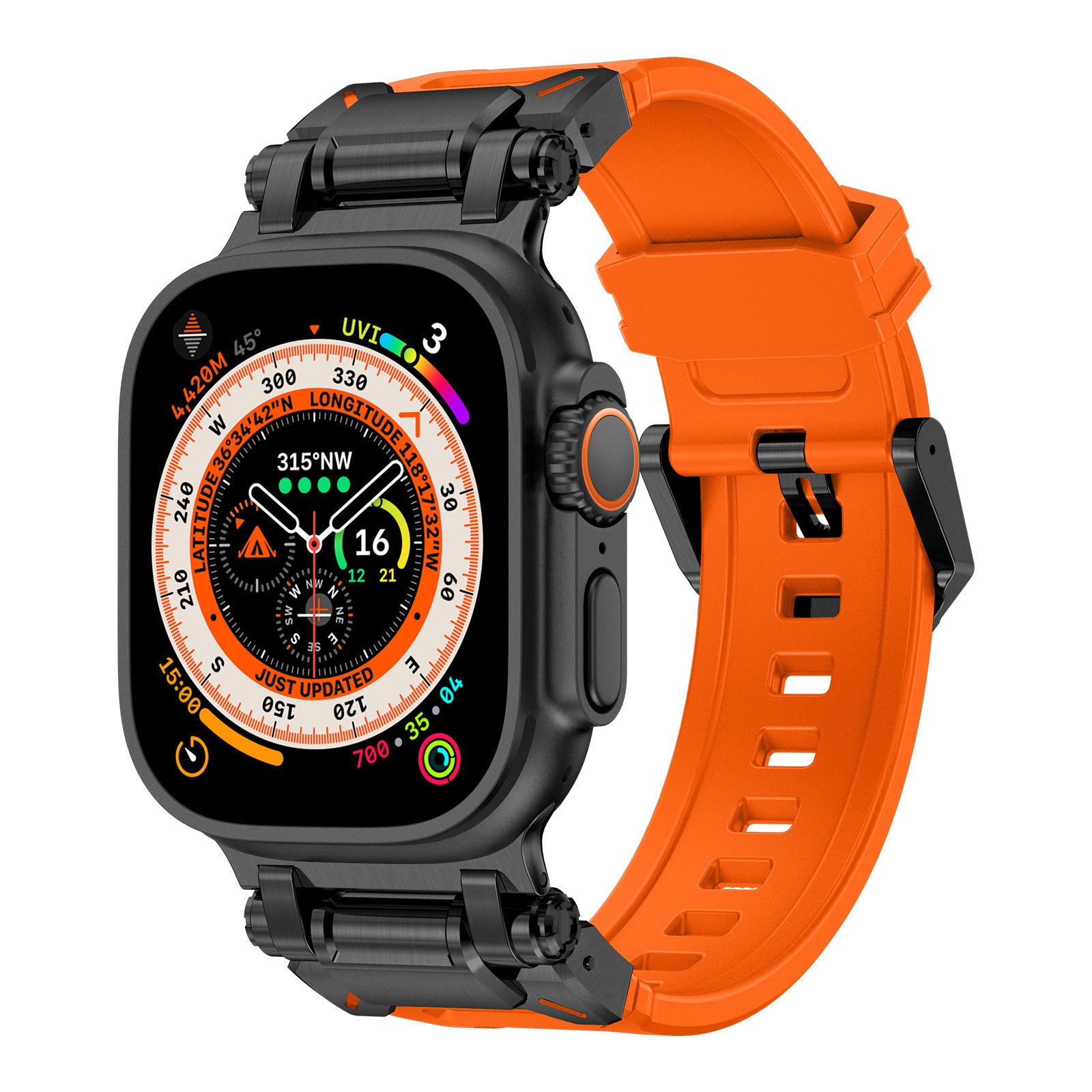 Explorer Silicone Band For Apple Watch