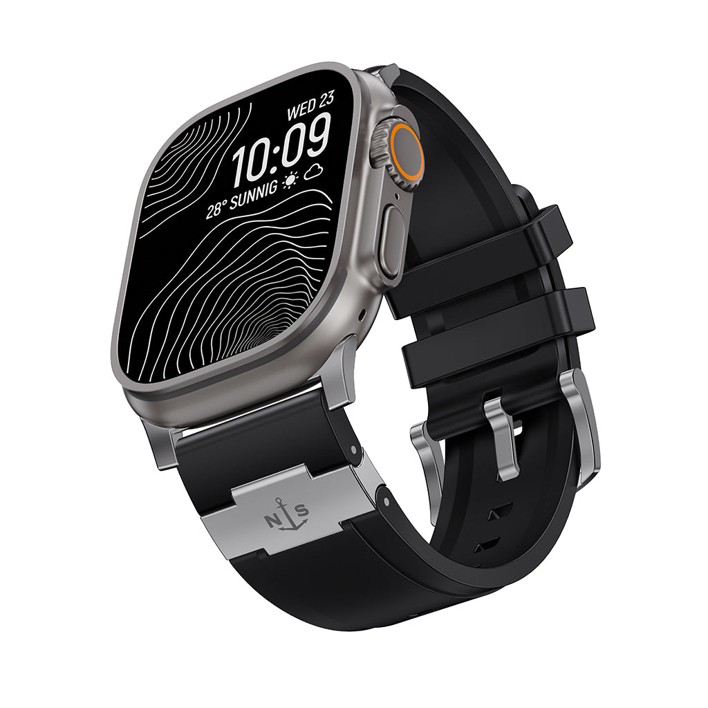 SEURE "The Shark" FKM Fluororubber Watch Band — Classic Edition