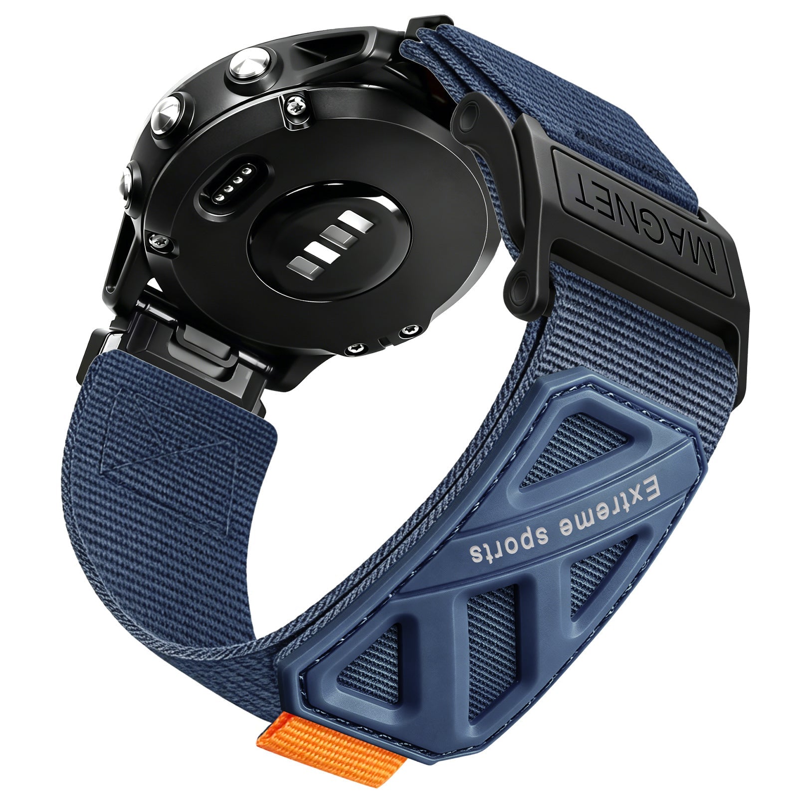 Extreme Nylon Magnetic Garmin Watch Band
