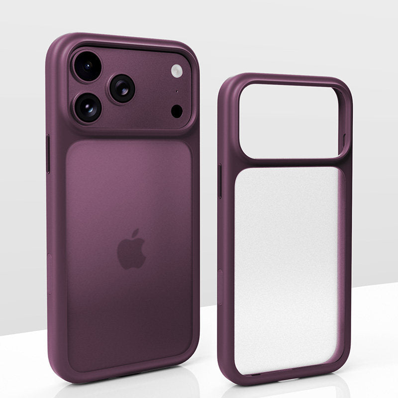 Seure Ice-Crystal Translucent Skin-Feel iPhone Case