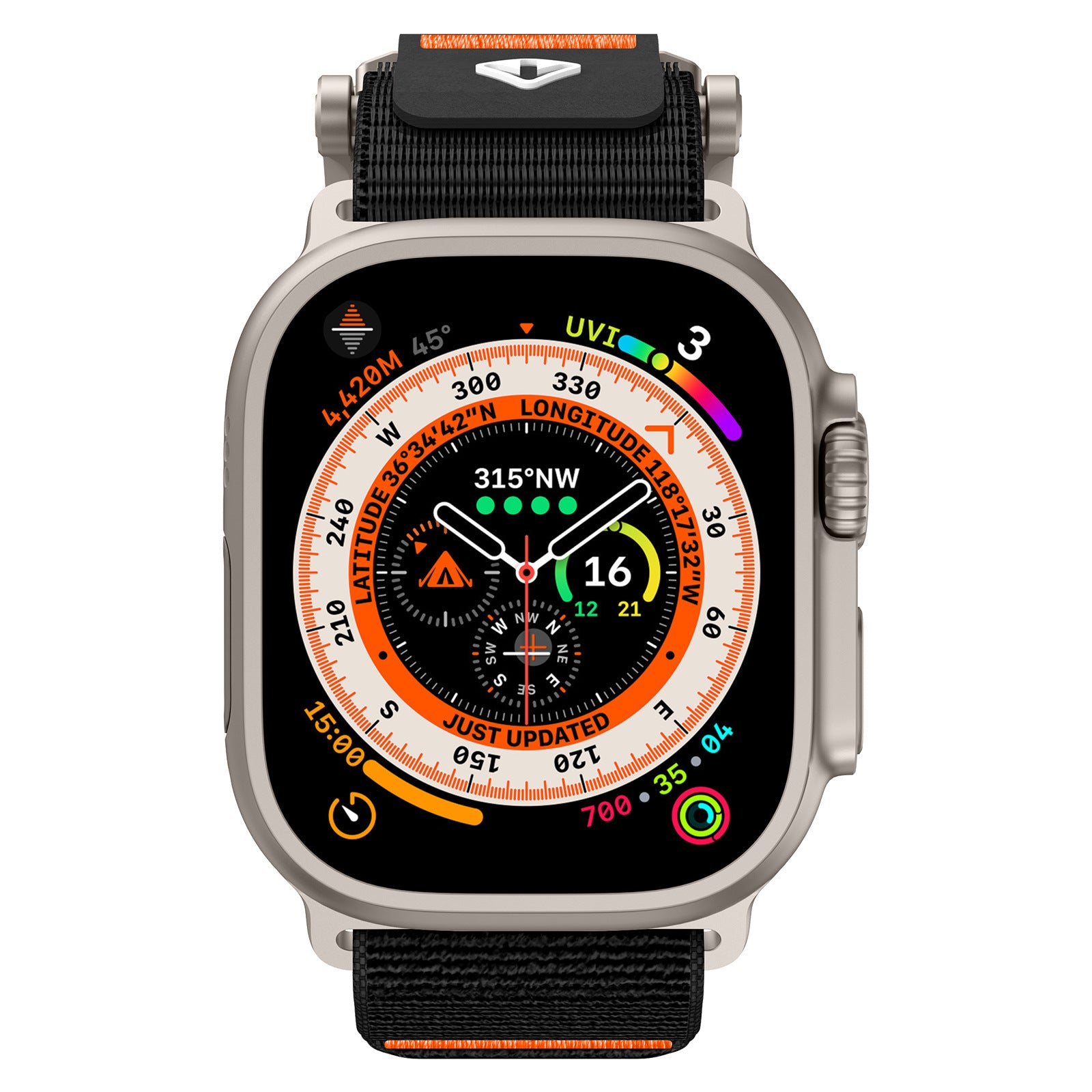Techwear Tactical Nylon Band For Apple Watch