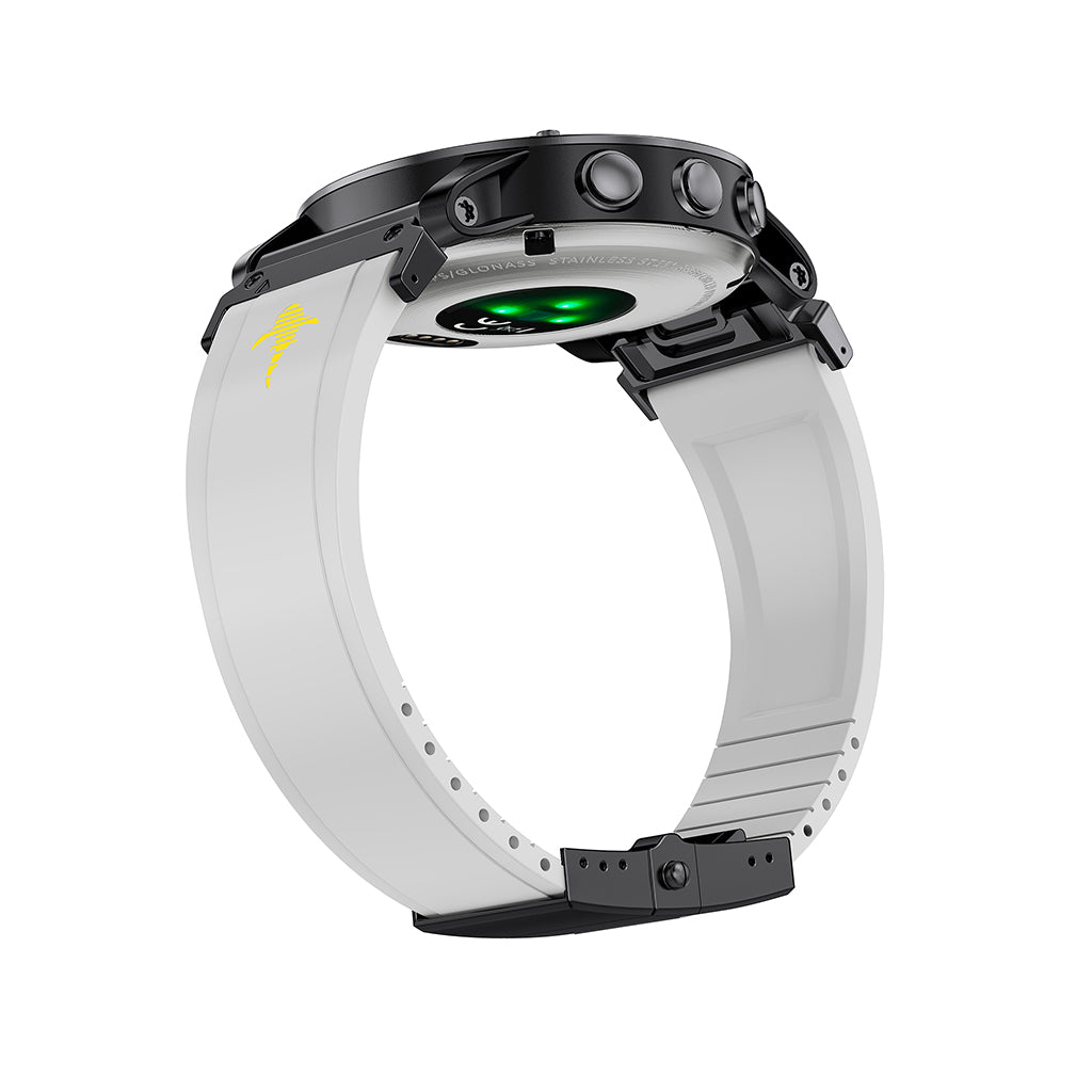 The Shark — Fine Watchmaking Grade FKM Garmin Watch Band
