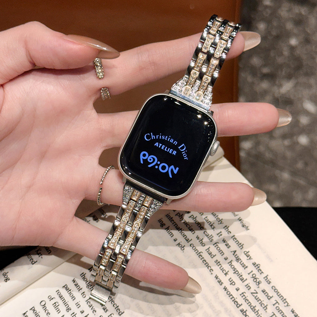 Crystal Pavé Link Bracelet for Apple Watch