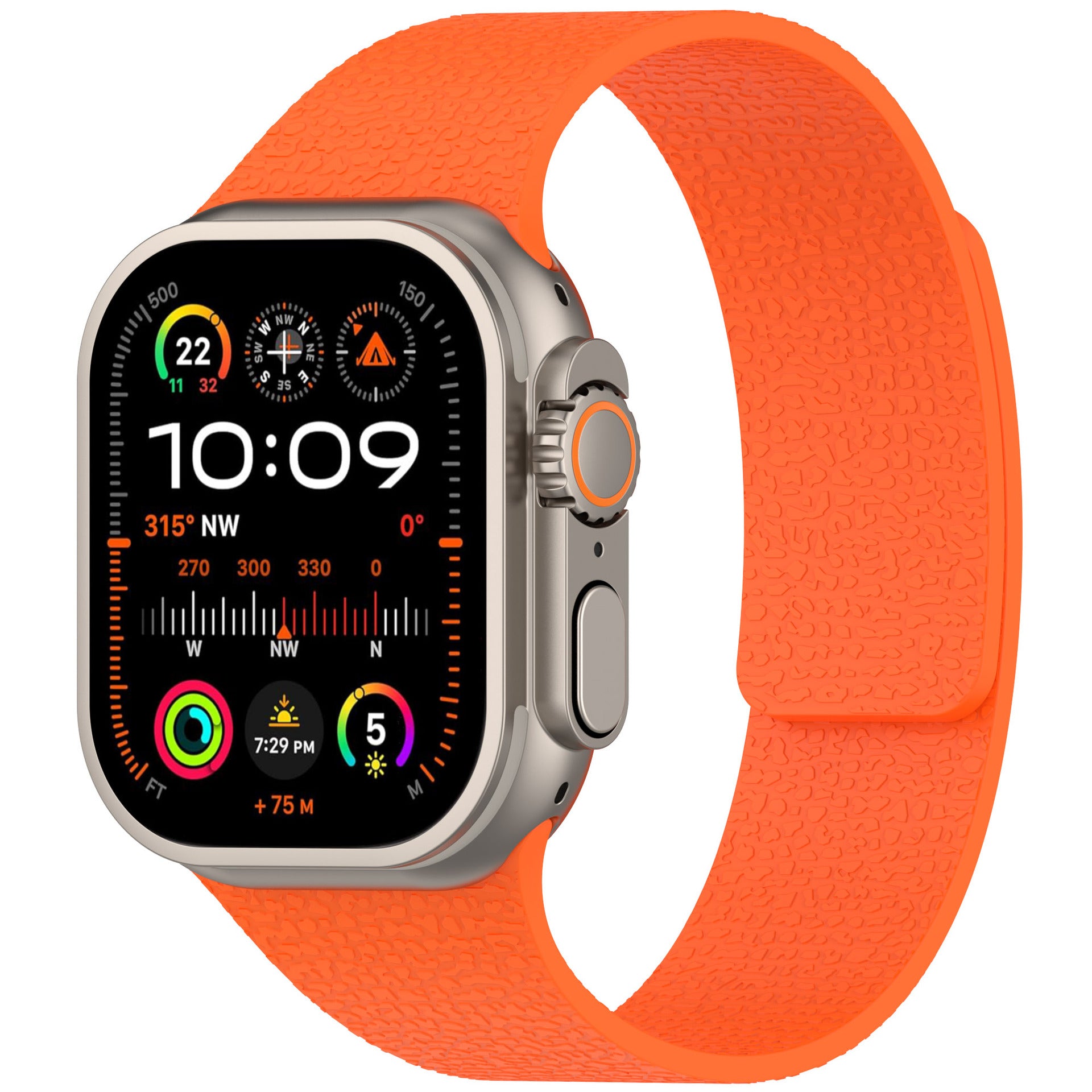 Lychee Magnetic Silicone Band For Apple Watch Lychee Magnetic Silicone Band For Apple Watch
