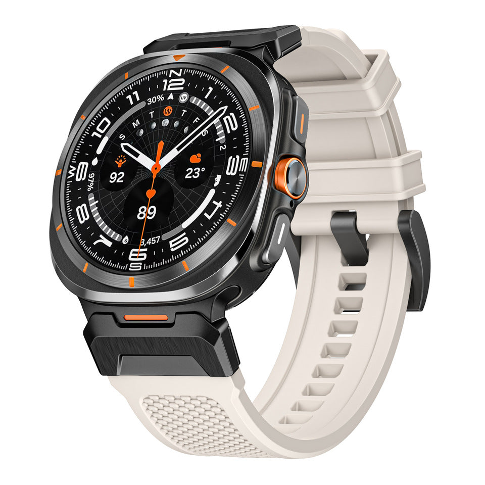 Tactical Rubber Band For Samsung Watch 7 Ultra