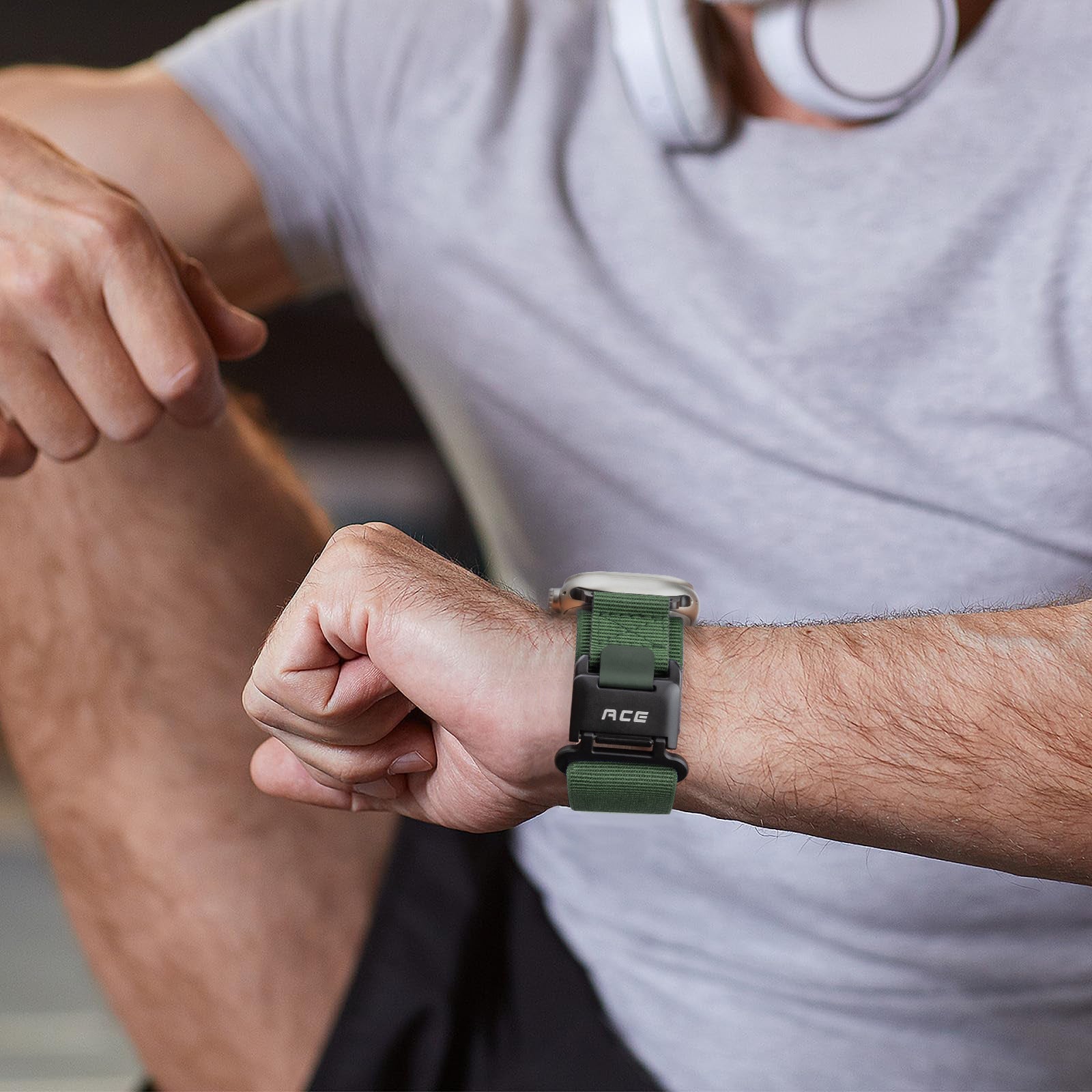 ACE Vanguard™ Tactical Nylon Apple Watch Band